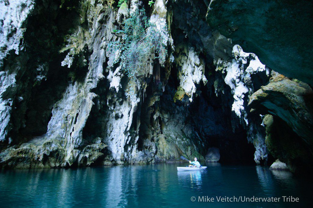 Kayaking in Tomolol Cave